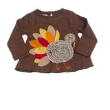 Mud Pie Long Sleeve Turkey Size 0-6 mos