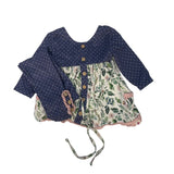 Cheeky Plum Blue Print 2t 2pc Set