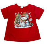 Snowman Tee - 2T