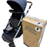 Graco Modes Nest2Grow Double Stroller with Infant Adapter