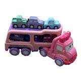 Pink Transport Car