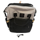Expandable BackPack Diaper Bag