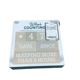 Wooden Countdown