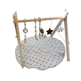 wooden activity gym