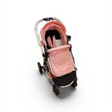 2-in-1 Pink Stroller
