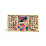 Melissa & Doug Alphabet Stamp Set