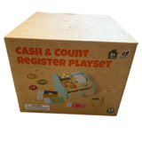 wooden Cash & Count Register