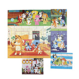 bluey puzzle set