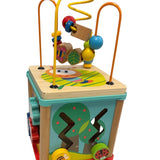 Wooden Activity Cube