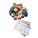 Ms. Rachel wooden learning blocks