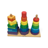 Melissa & Doug Geometric Stacker