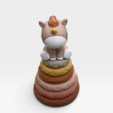 Silicone Unicorn Stacker