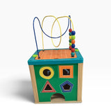 Wooden Activity Cube