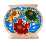 melissa & doug fish bowl peg puzzle