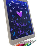 Discovery Kids Neon Glow Drawing Easel
