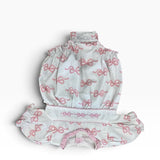 Bow Romper - 12m