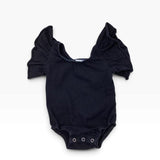Black onesie 3-6m