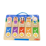 mellisa and doug learning toy wooden cube