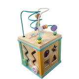 5 in 1 wooden activity cube