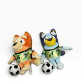 Bluey Soccer Plushes